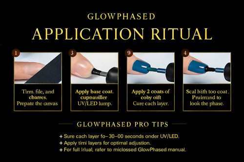 GlowPhased Vault: 100 Cinematic Gel Shades for AfterDark Expression + Base, Matte, Glossy Top Coats  Longwear Nail Art Kit for Manicure Lovers, High-Gloss & Matte Finish, UV/LED Reactive Formula